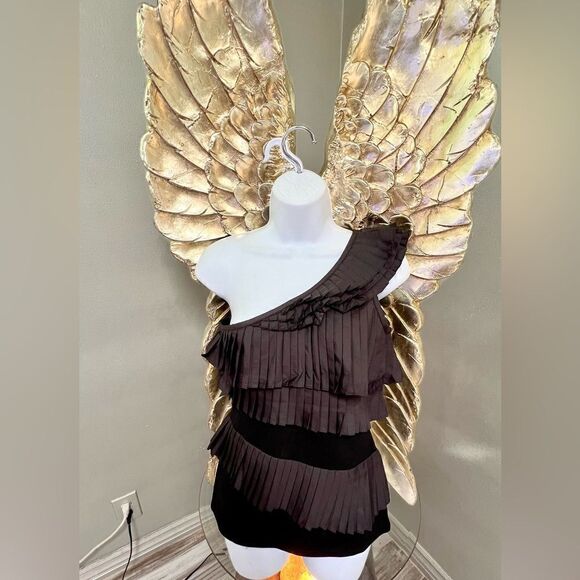 Blaque Label Black Ruffle One Should Top - Picture 4 of 14